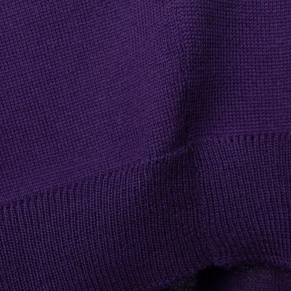 Gilet Merino Viola | DIEGO ZORODDU