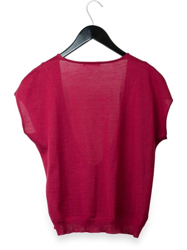 Gilet Merino Light Bordeaux | DIEGO ZORODDU