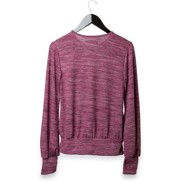 Purple Melange Blouse | DIEGO ZORODDU