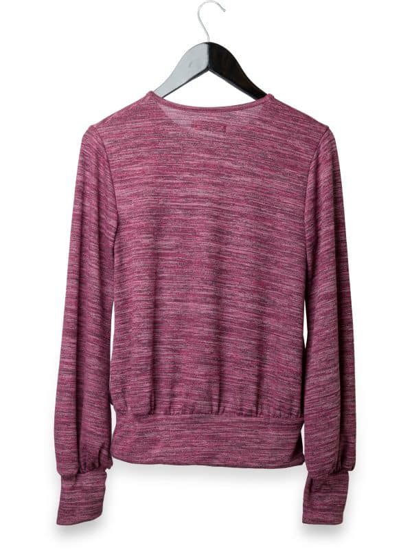 Purple Melange Blouse | DIEGO ZORODDU
