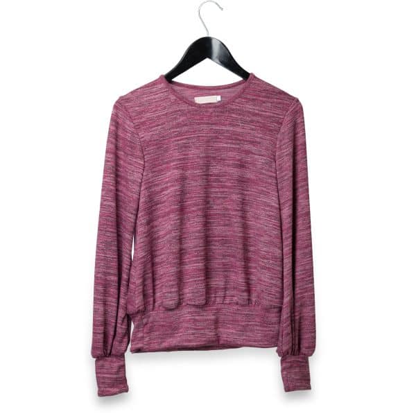 Purple Melange Blouse | DIEGO ZORODDU