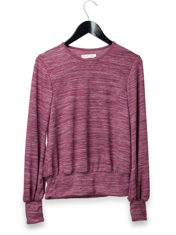 Purple Melange Blouse | DIEGO ZORODDU
