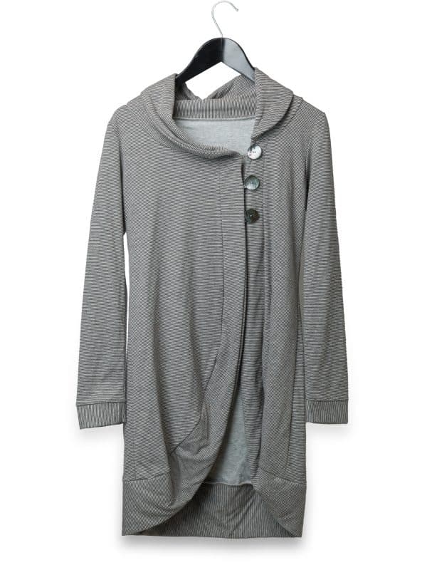 Stripes Cardi Coat | DIEGO ZORODDU