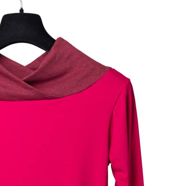 Cyclamen Cross Neck | DIEGO ZORODDU