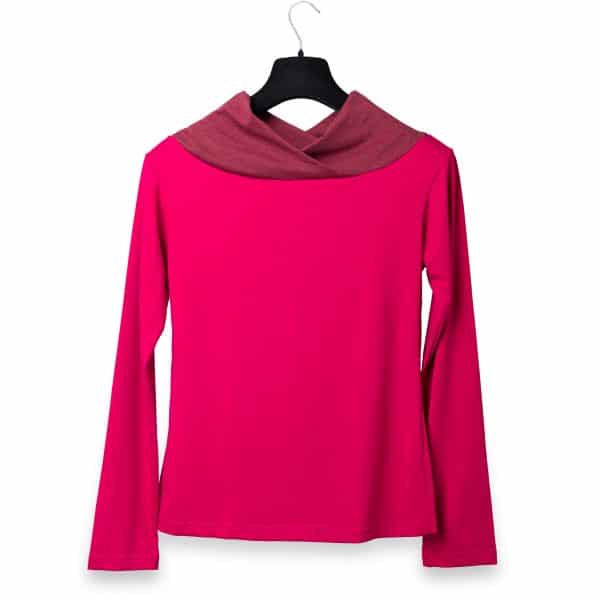 Cyclamen Cross Neck | DIEGO ZORODDU