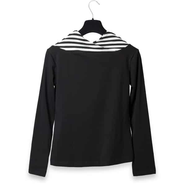 Stripes Cross Neck | DIEGO ZORODDU