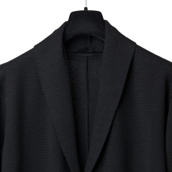 Knitting Black Jacket | DIEGO ZORODDU