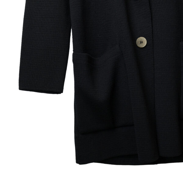 Knitting Black Jacket | DIEGO ZORODDU