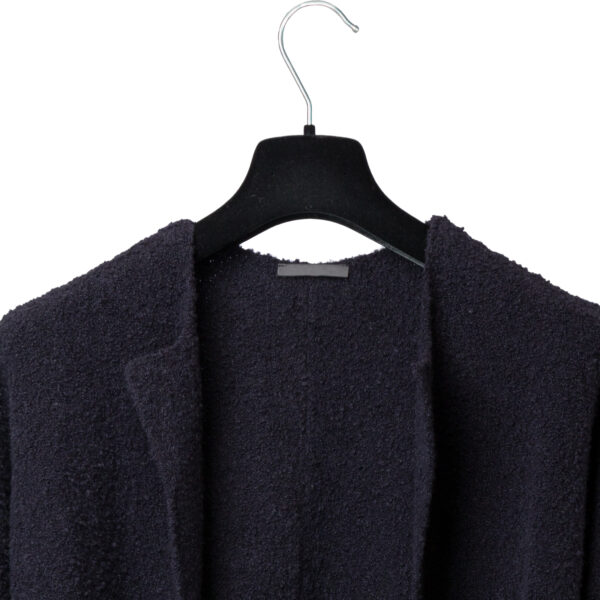 Blue Bouclé Jacket | DIEGO ZORODDU