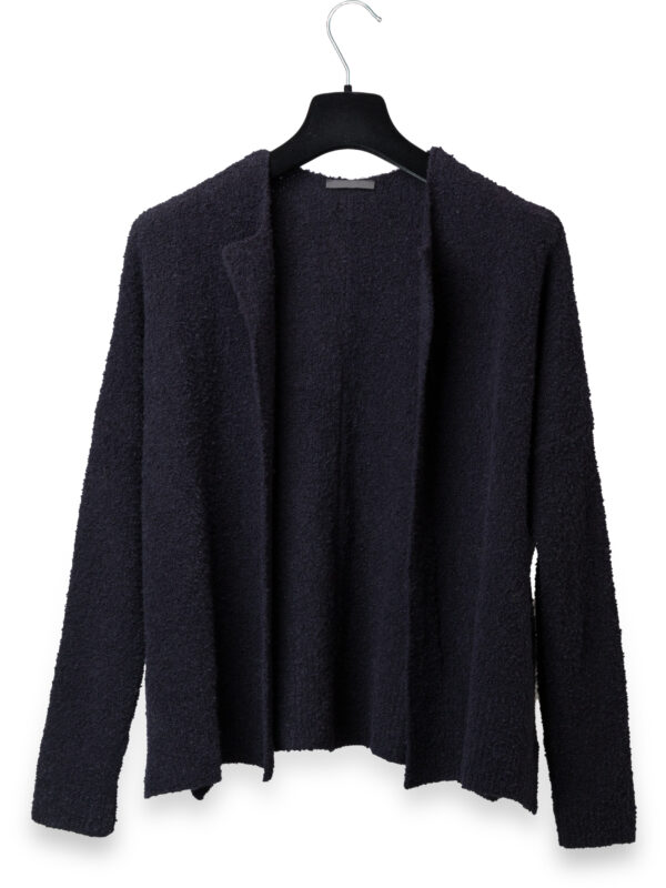 Blue Bouclé Jacket | DIEGO ZORODDU