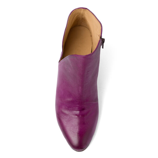 Uneven Purple Boots | DIEGO ZORODDU