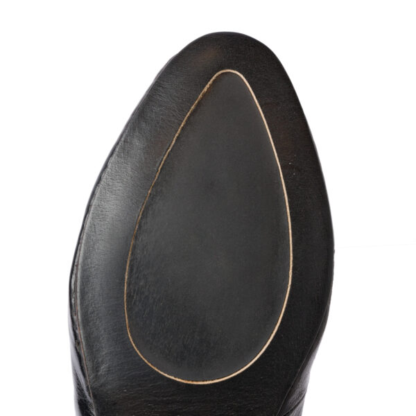 Zip Shiny Black Boots | DIEGO ZORODDU