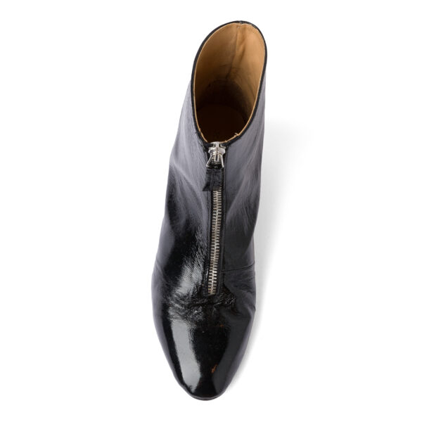 Zip Shiny Black Boots | DIEGO ZORODDU
