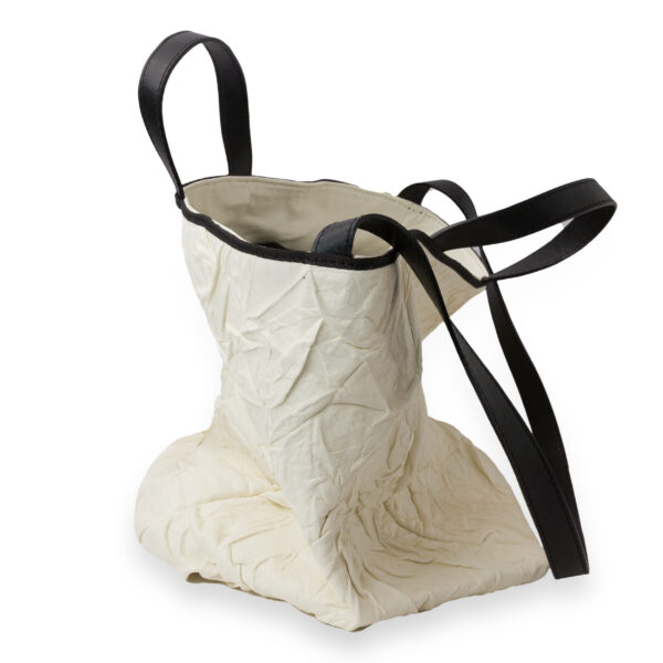 Wrinkles Ivory Bag | DIEGO ZORODDU