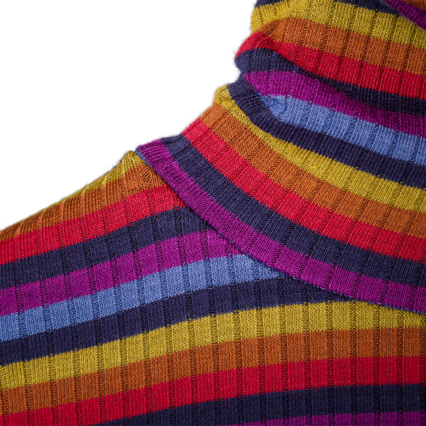 Multi Violet Stripes Shirt | DIEGO ZORODDU