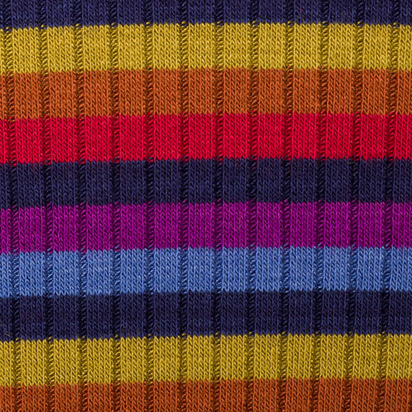 Multi Violet Stripes Shirt | DIEGO ZORODDU