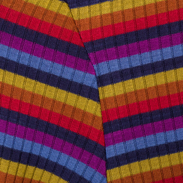 Multi Violet Stripes Shirt | DIEGO ZORODDU
