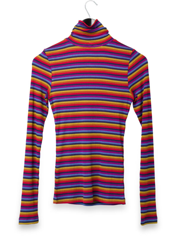 Multi Violet Stripes Shirt | DIEGO ZORODDU