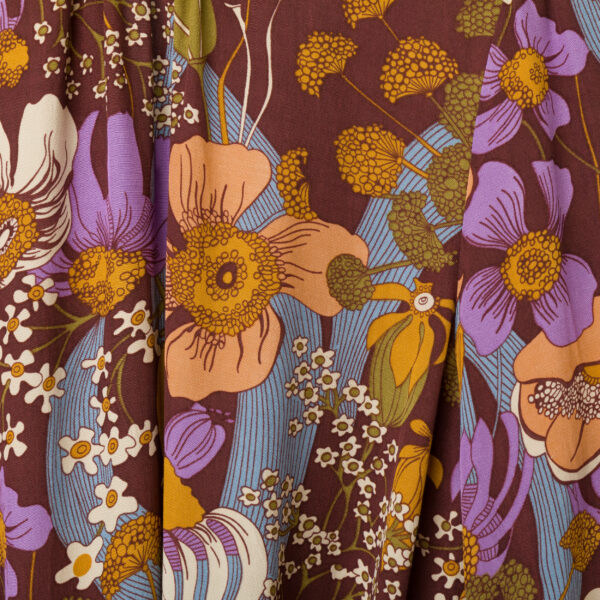 Choco Floreal Dress | DIEGO ZORODDU