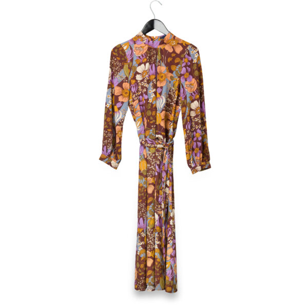 Choco Floreal Dress | DIEGO ZORODDU