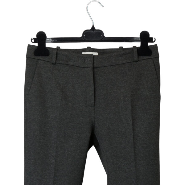 Grey Mélange Flared Pants | DIEGO ZORODDU