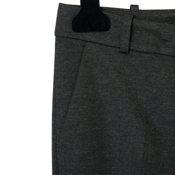 Grey Mélange Flared Pants | DIEGO ZORODDU