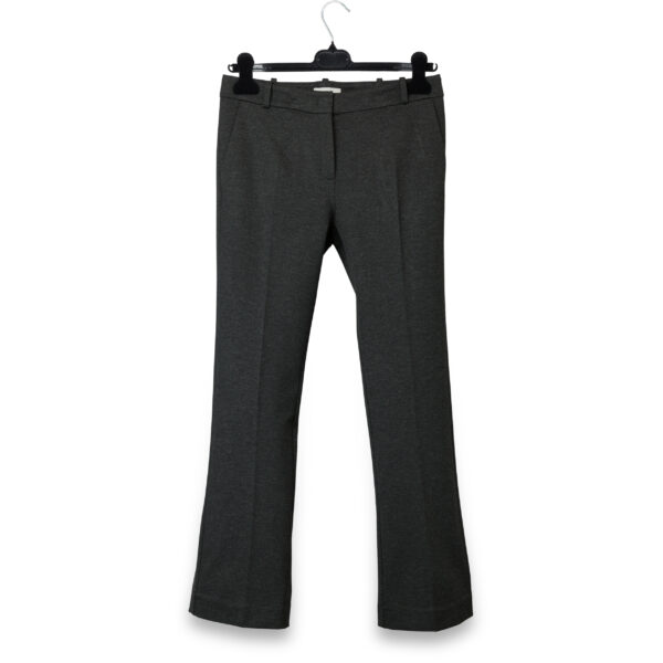 Grey Mélange Flared Pants | DIEGO ZORODDU