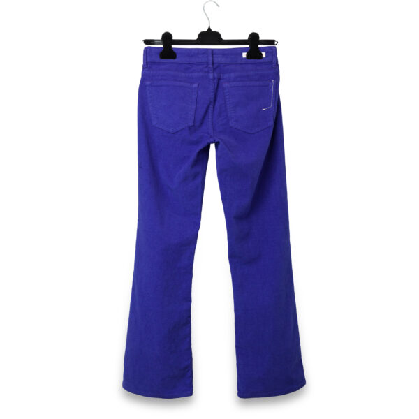 Flared Violet Pants | DIEGO ZORODDU