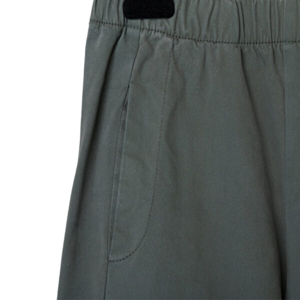 Grey Curved Pants | DIEGO ZORODDU
