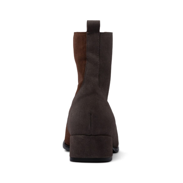 Bicolor GreyBrown Boot | DIEGO ZORODDU