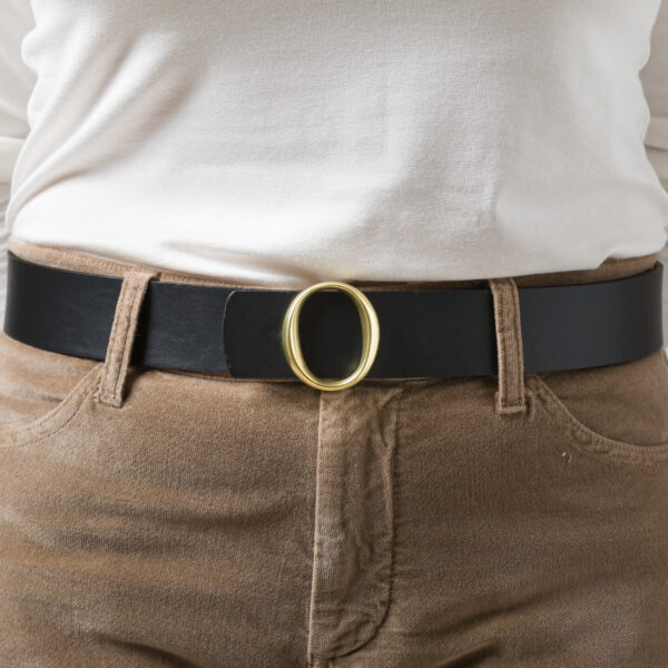 Reversible Oval Mustard Belt | DIEGO ZORODDU