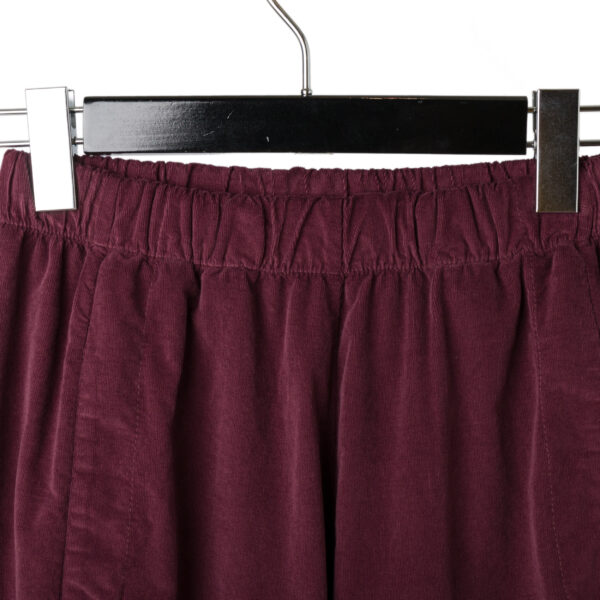Wine Curved Pants | DIEGO ZORODDU