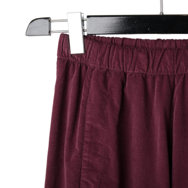 Wine Curved Pants | DIEGO ZORODDU