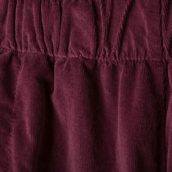 Wine Curved Pants | DIEGO ZORODDU