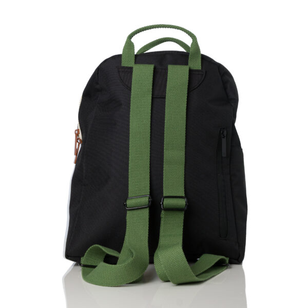 Black Ivory Round Backpack | DIEGO ZORODDU