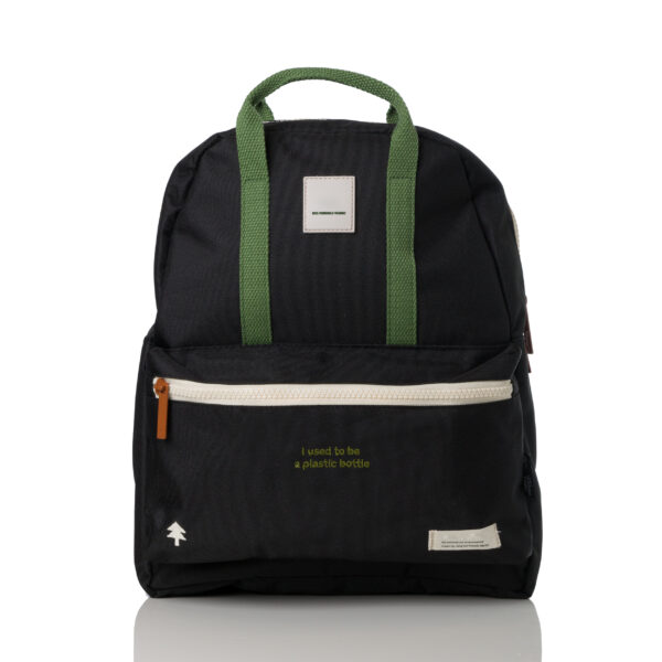 Black Ivory Round Backpack | DIEGO ZORODDU