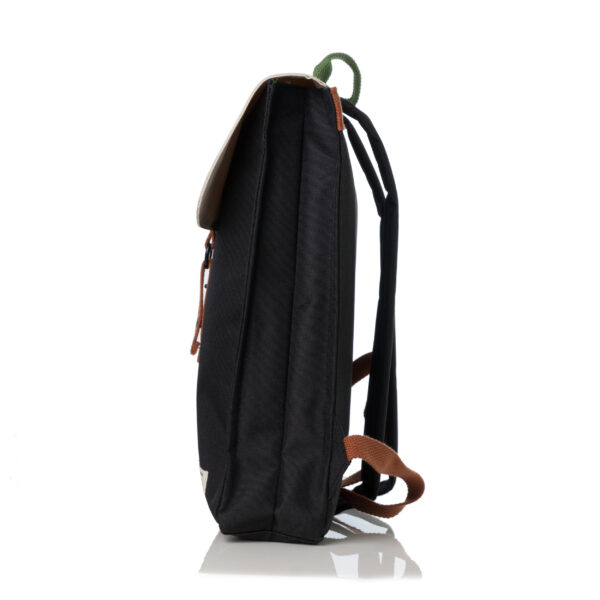 Bicolor Square Black Backpack | DIEGO ZORODDU