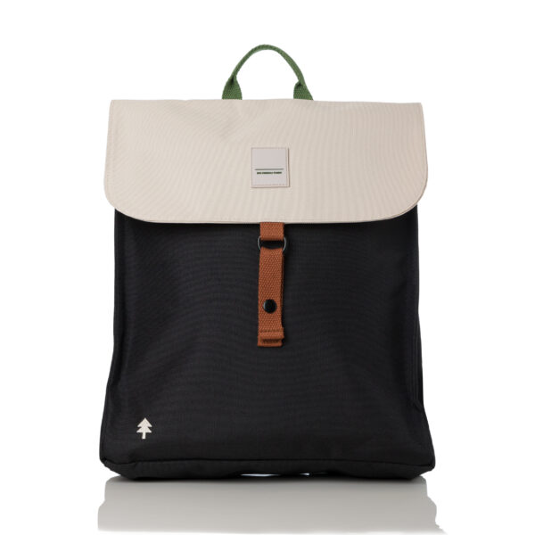 Bicolor Square Black Backpack | DIEGO ZORODDU