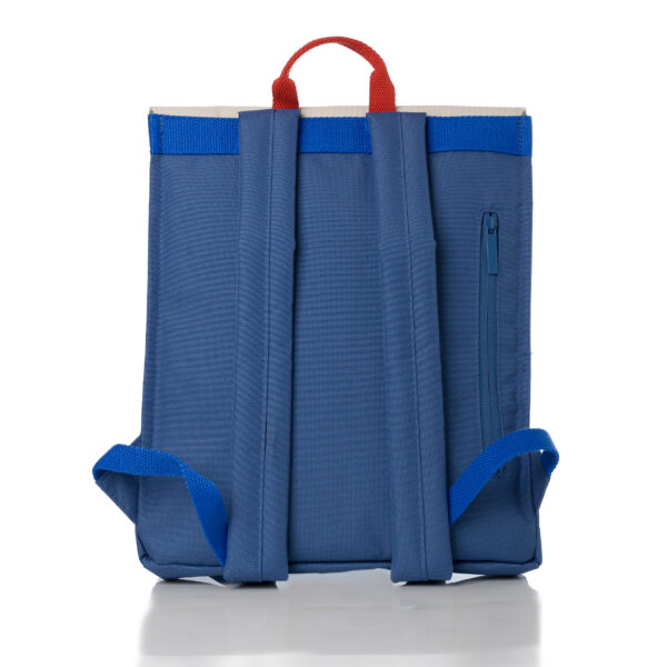 Bicolor Square Sky Backpack | DIEGO ZORODDU