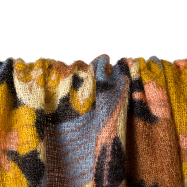 Multifloreal Gold Scarf | DIEGO ZORODDU