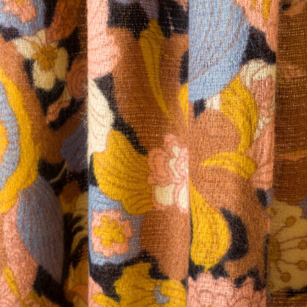 Multifloreal Gold Scarf | DIEGO ZORODDU