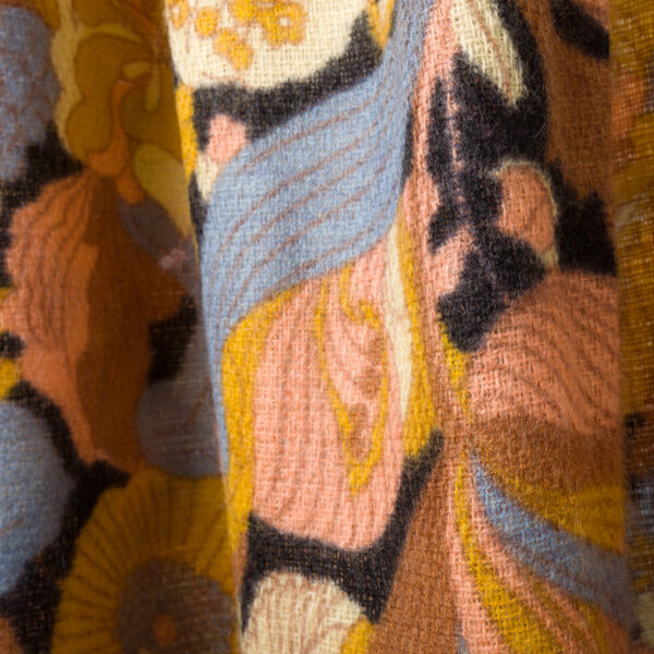 Multifloreal Gold Scarf | DIEGO ZORODDU