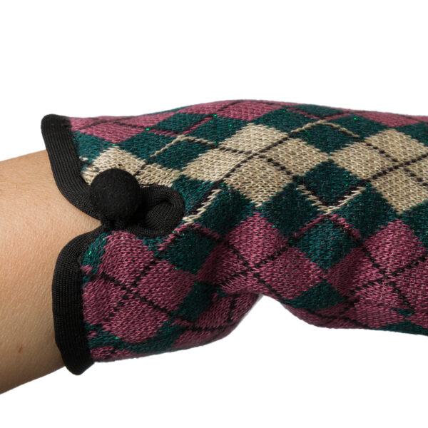 Gloves Geometric Cyclamen | DIEGO ZORODDU