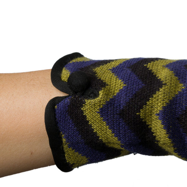 Gloves Blue Green Waves | DIEGO ZORODDU