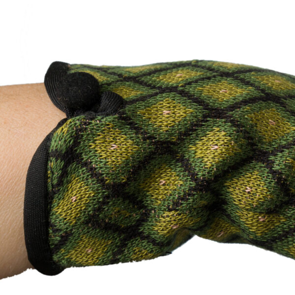 Gloves Green Black | DIEGO ZORODDU