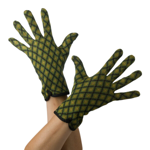 Gloves Green Black | DIEGO ZORODDU