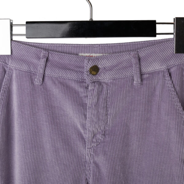 Pantaloni Glicine Coste Cotone | DIEGO ZORODDU