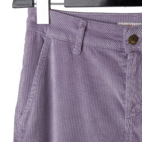 Pantaloni Glicine Coste Cotone | DIEGO ZORODDU