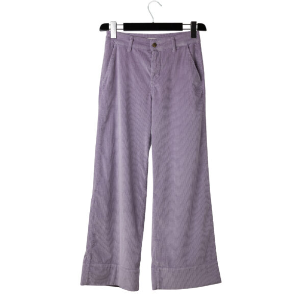 Pantaloni Glicine Coste Cotone | DIEGO ZORODDU