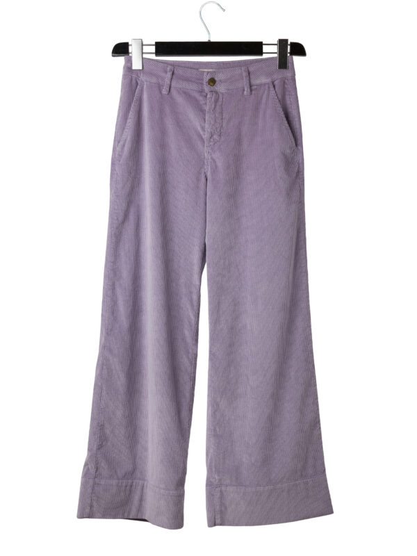 Pantaloni Glicine Coste Cotone | DIEGO ZORODDU
